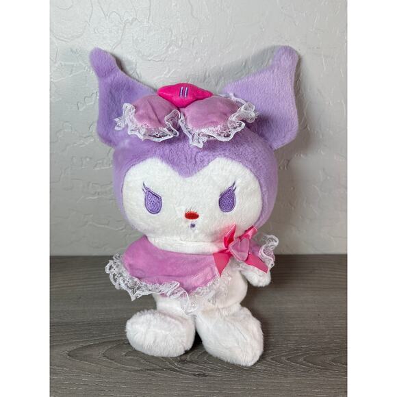 Sanrio Other - Hello Kitty Sanrio & Friends Purple Pink Kuromi 9” Plush 12” including ears